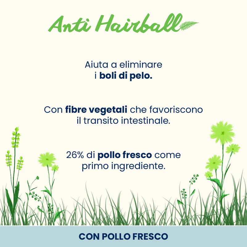 Almo Nature Functional Cats - Anti Hariball Pollo 400g