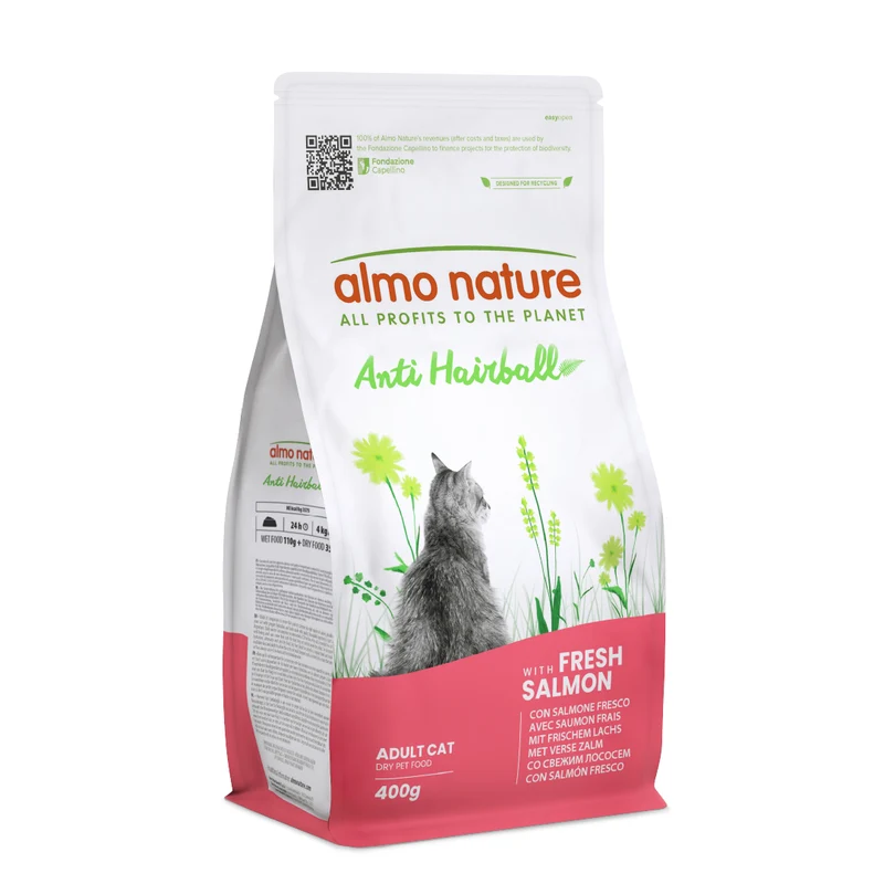 Almo Nature Functional Cats - Anti Hariball Salmone 400g