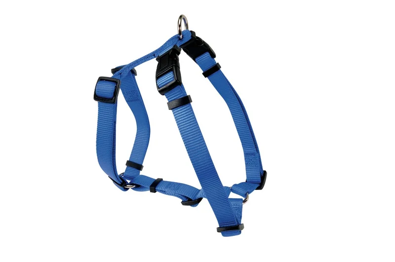 Camon Pettorina Tripla Regolazione Nylon Blu 25mm Cane