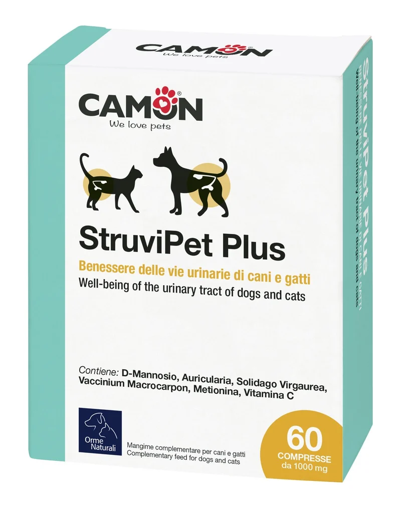 Camon StruviPet Plus Vie Urinarie Cane Gatto 60 Compresse
