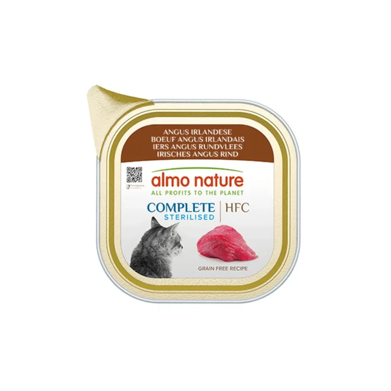 Almo Nature HFC Complete Cats Sterilised Angus Irlandese 85 g