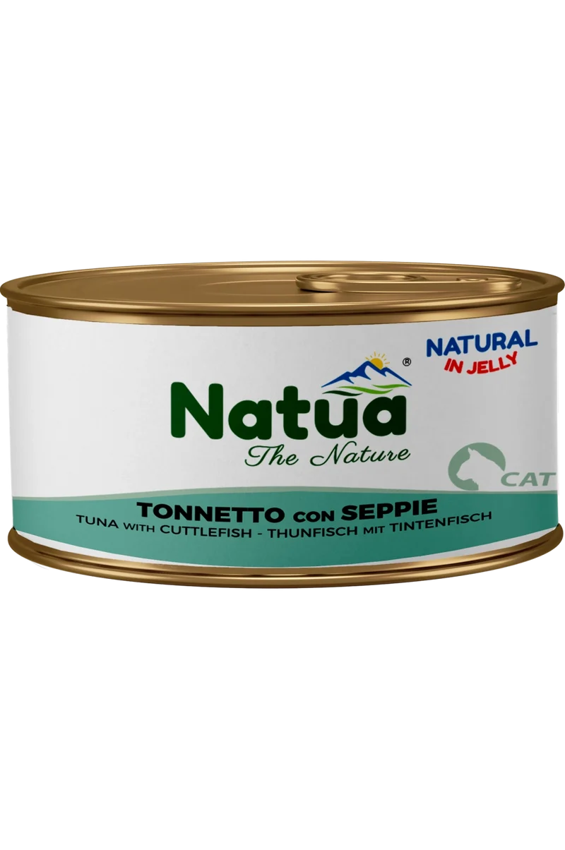 Natua Cat Natural Tonnetto con Seppie Jelly 85g Lattina
