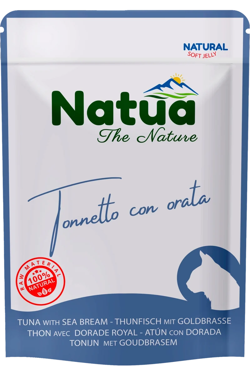 Natua Cat Natural Tonnetto Orata Jelly 70g Busta
