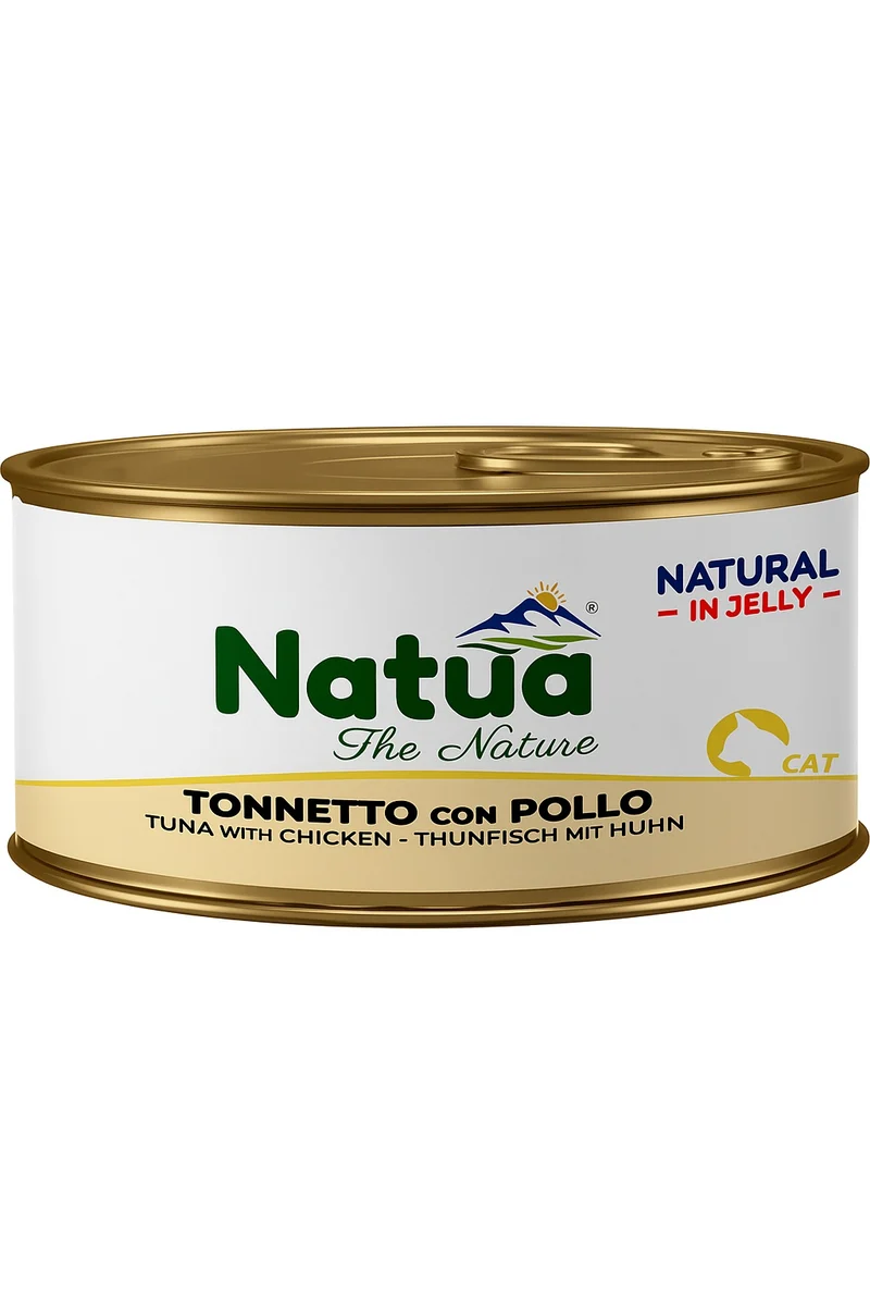 Natua Cat Natural Tonnetto Pollo Jelly 85g Lattina