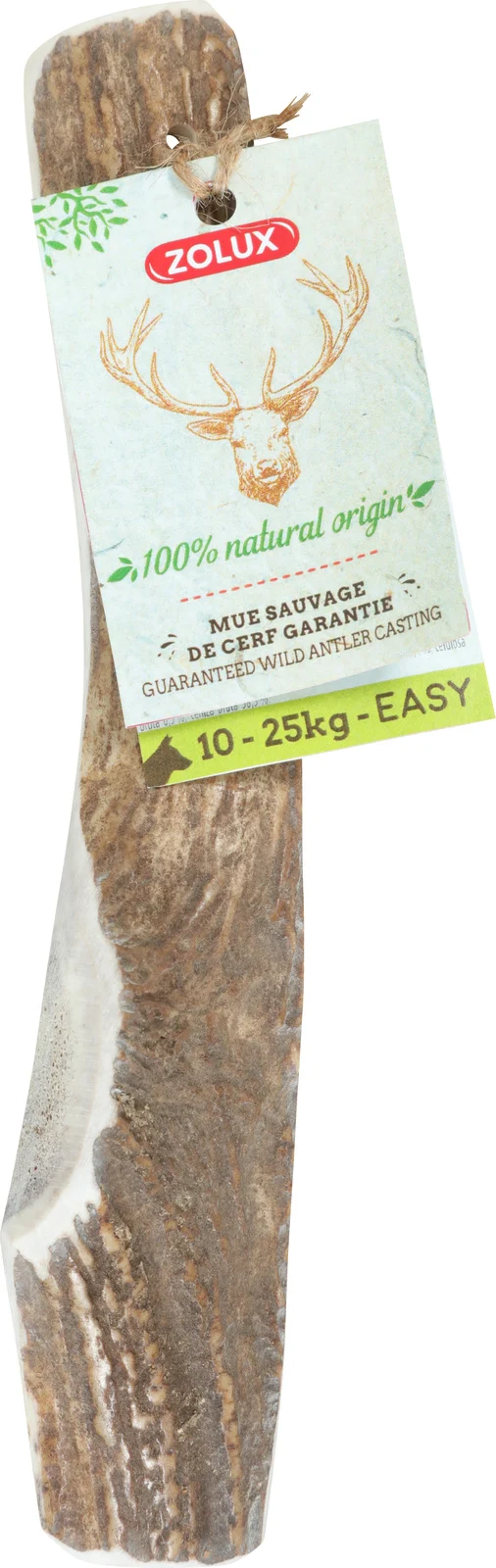 Zolux Corno di Cervo Naturale Easy 10–25 kg