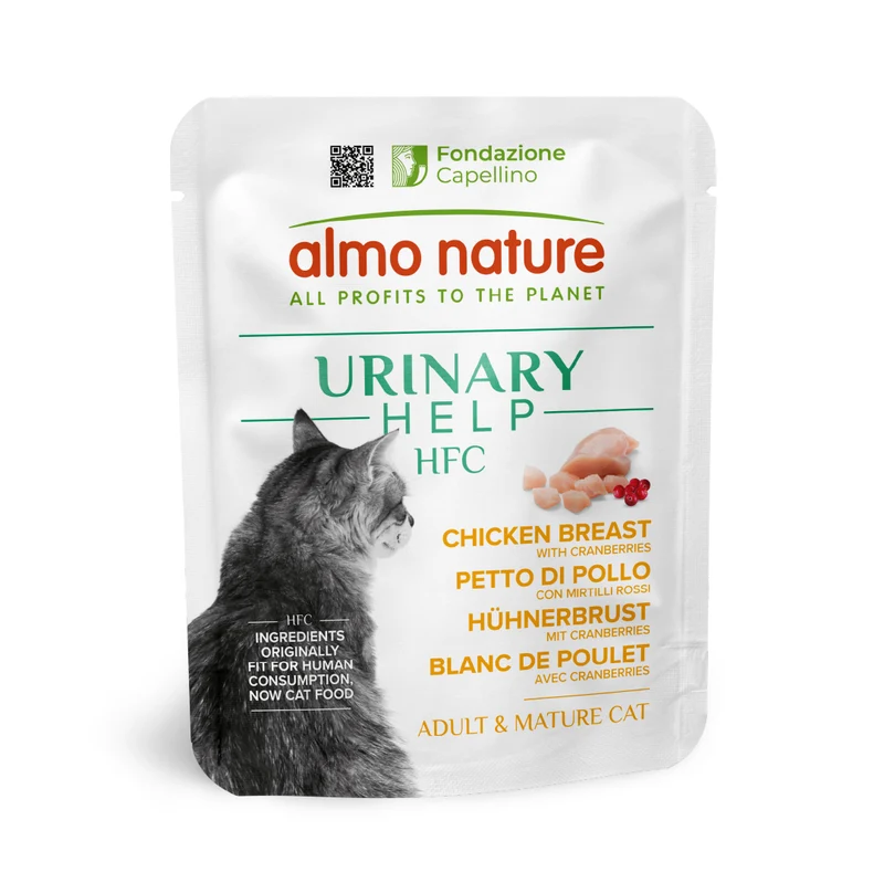 Almo Nature HFC Urinary Help Petto di Pollo con Mirtilli Rossi 50g Busta