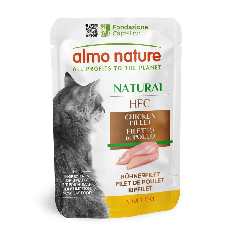 Almo Nature HFC Natural Gatto Filetto di Pollo 55 g