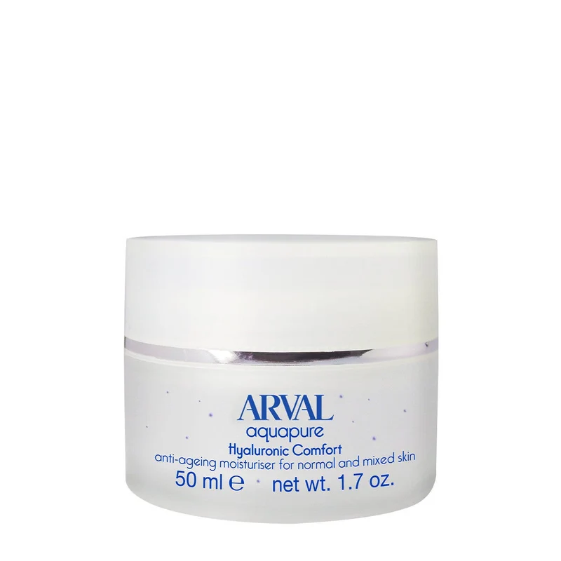 Arval Aquapure Hyaluronic Comfort Idratante Viso Anti-età Pelli Normali E Miste 50ml