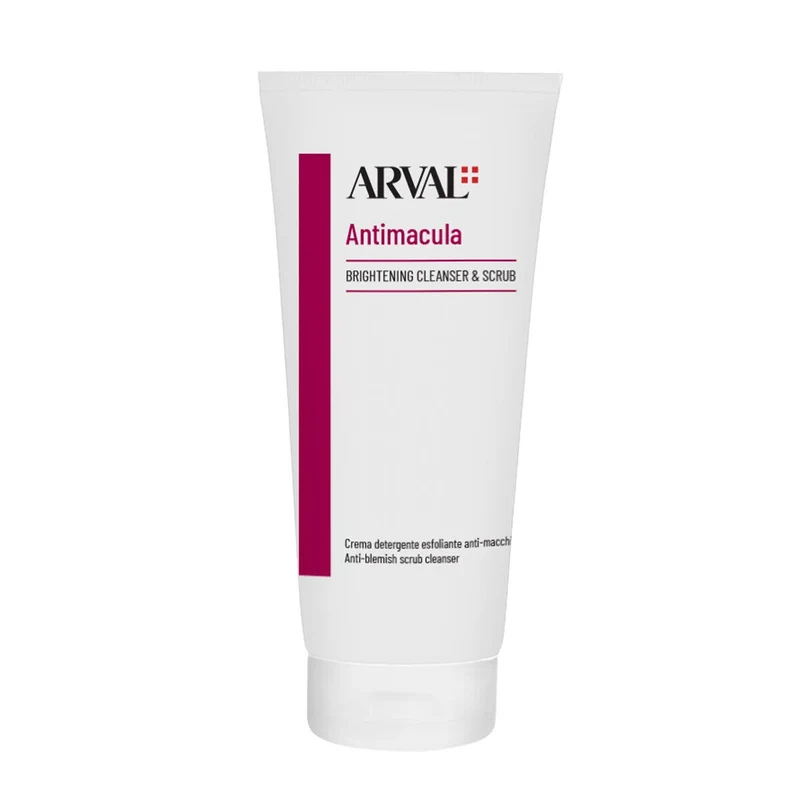 Arval Antimacula Brightening Cleanser & Scrub Detergente Esfoliante Anti-Macchie Viso 200ml