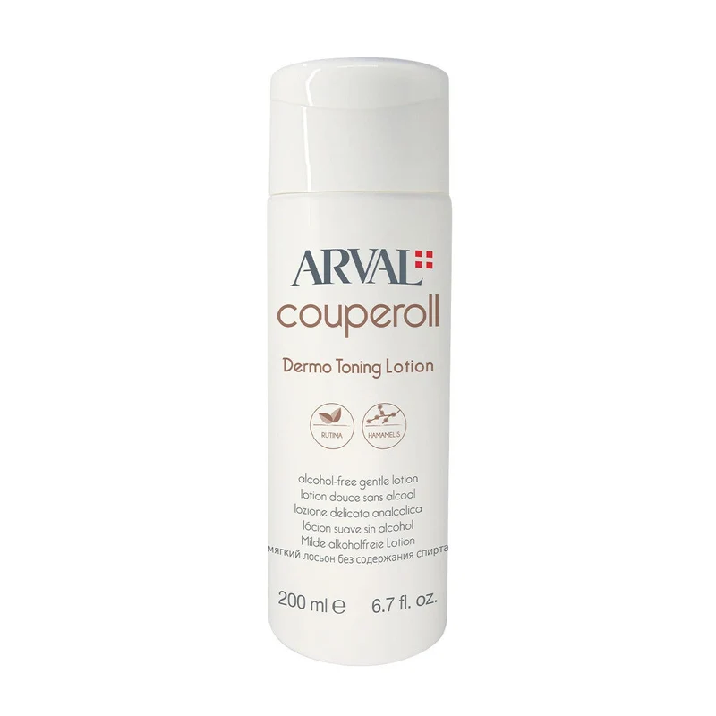 Arval Couperoll Dermo Toning Lozione Delicata Analcolica Viso 200ml
