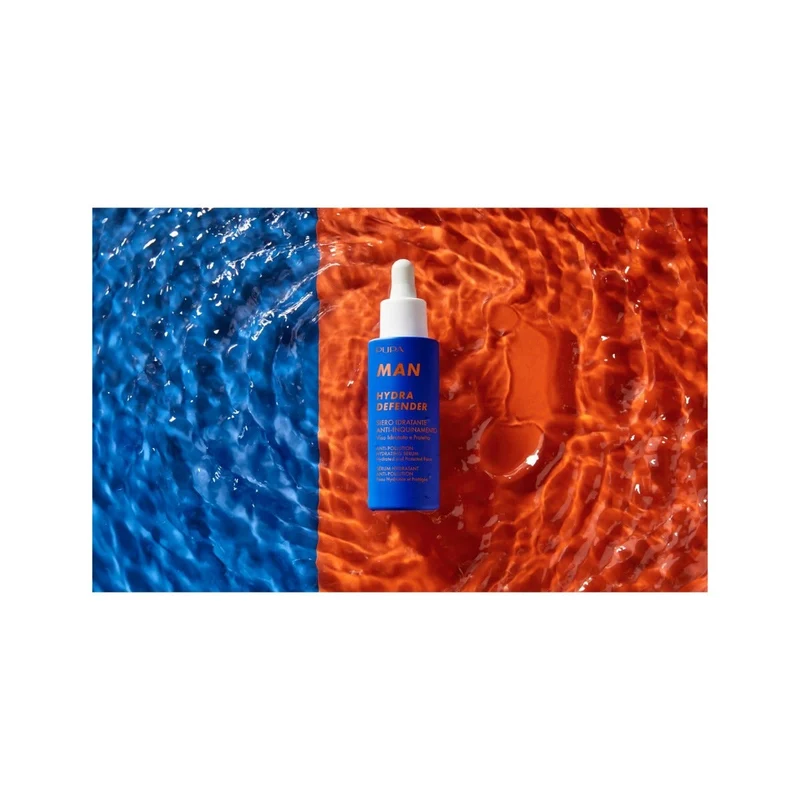 Pupa Man Hydra Defender Siero Idratante Anti-inquinamento Viso/Barba 30ml