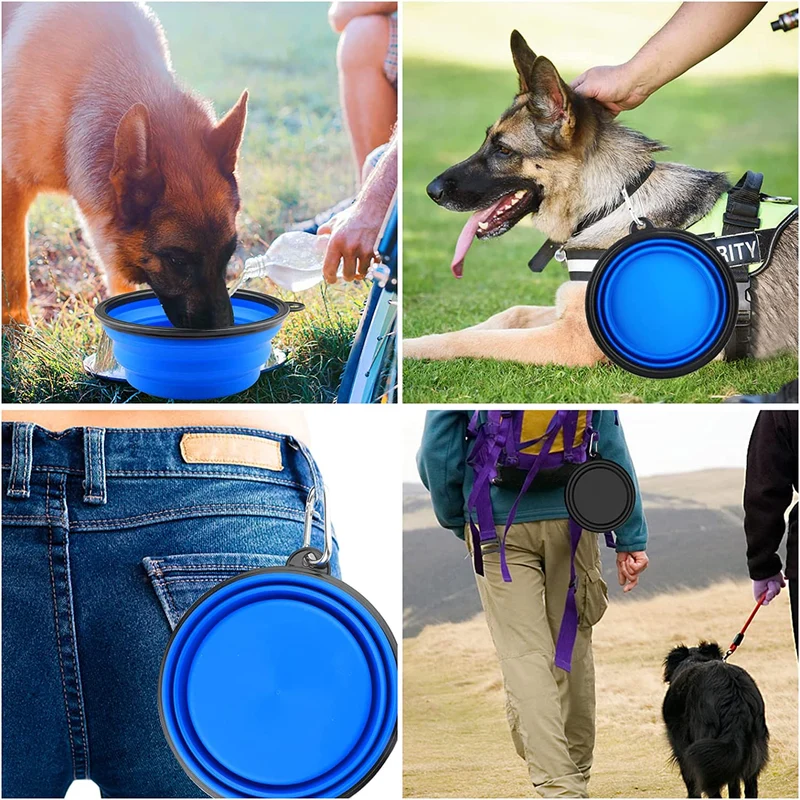 Portable & Collapsible Dog Bowls For Travel