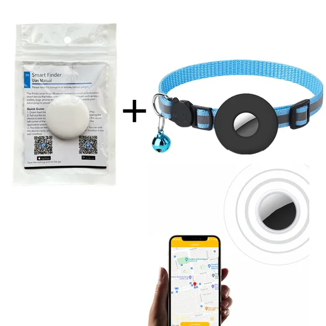 Pet GPS Tracker Smart Locator Dog Brand Pet Detection Wearable Tracker Bluetooth For Cat Dog Bird Anti-lost Record Tracking tool