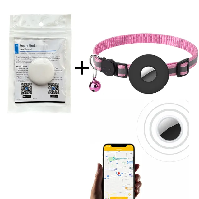 Pet GPS Tracker Smart Locator Dog Brand Pet Detection Wearable Tracker Bluetooth For Cat Dog Bird Anti-lost Record Tracking tool