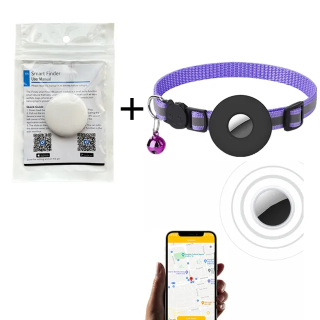 Pet GPS Tracker Smart Locator Dog Brand Pet Detection Wearable Tracker Bluetooth For Cat Dog Bird Anti-lost Record Tracking tool