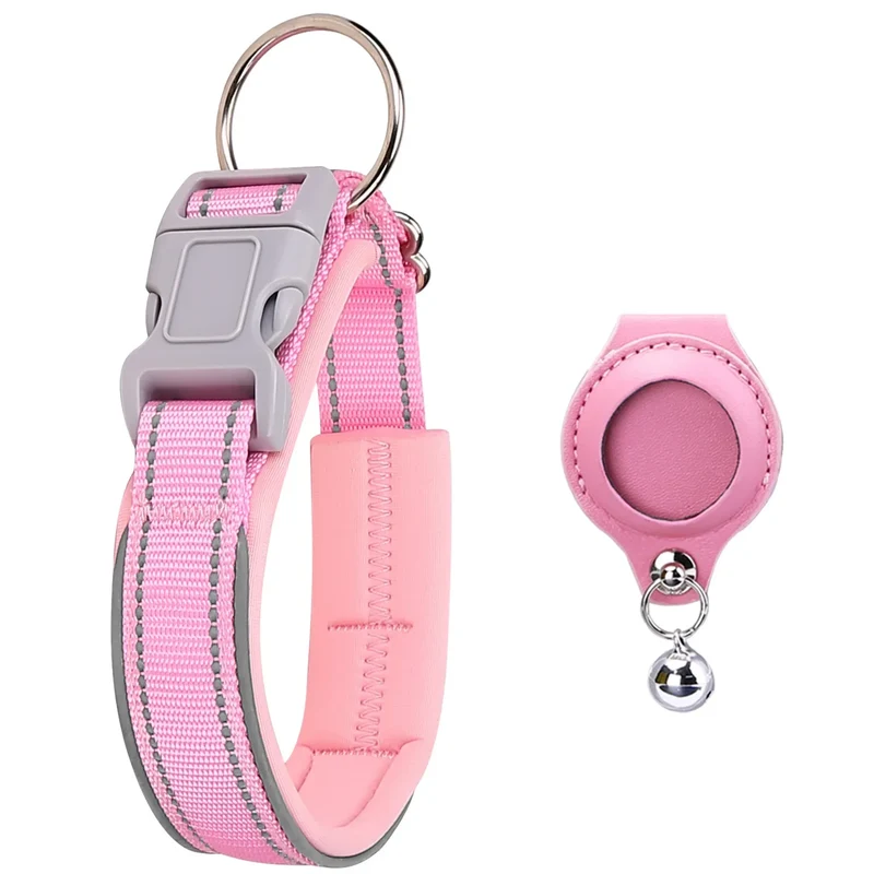 Anti-Lost Dog Accessories Airtag Dog Collar Pet Air TagTracker Protective Case for Dog Positioning Collar Collar Para Perro
