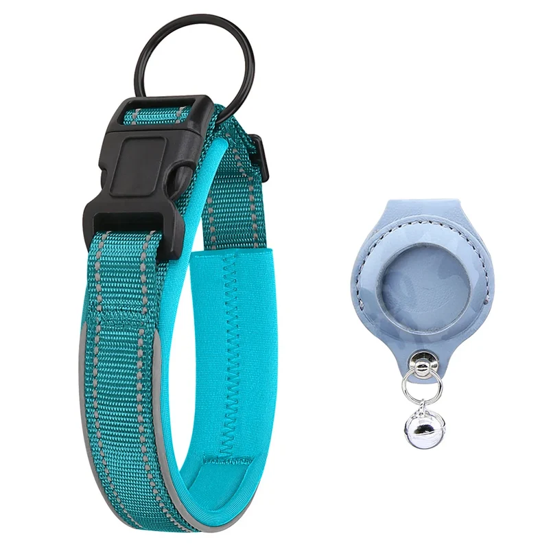 Anti-Lost Dog Accessories Airtag Dog Collar Pet Air TagTracker Protective Case for Dog Positioning Collar Collar Para Perro