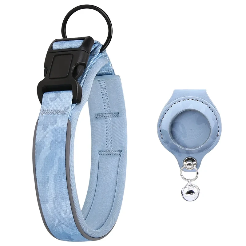 Anti-Lost Dog Accessories Airtag Dog Collar Pet Air TagTracker Protective Case for Dog Positioning Collar Collar Para Perro
