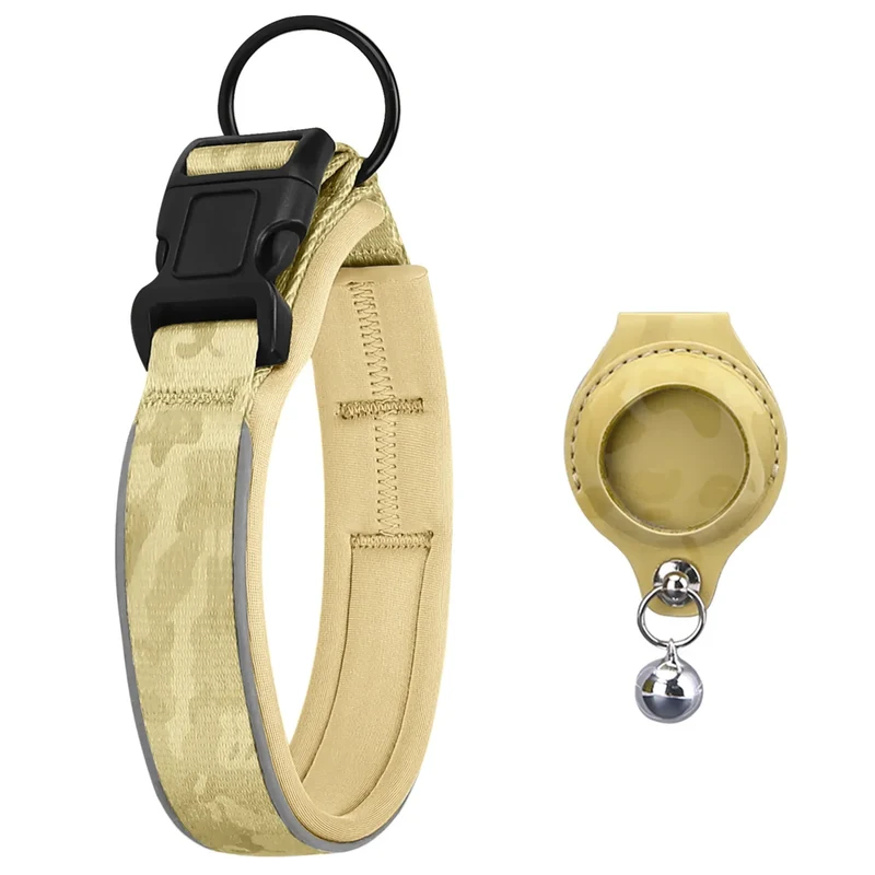 Anti-Lost Dog Accessories Airtag Dog Collar Pet Air TagTracker Protective Case for Dog Positioning Collar Collar Para Perro