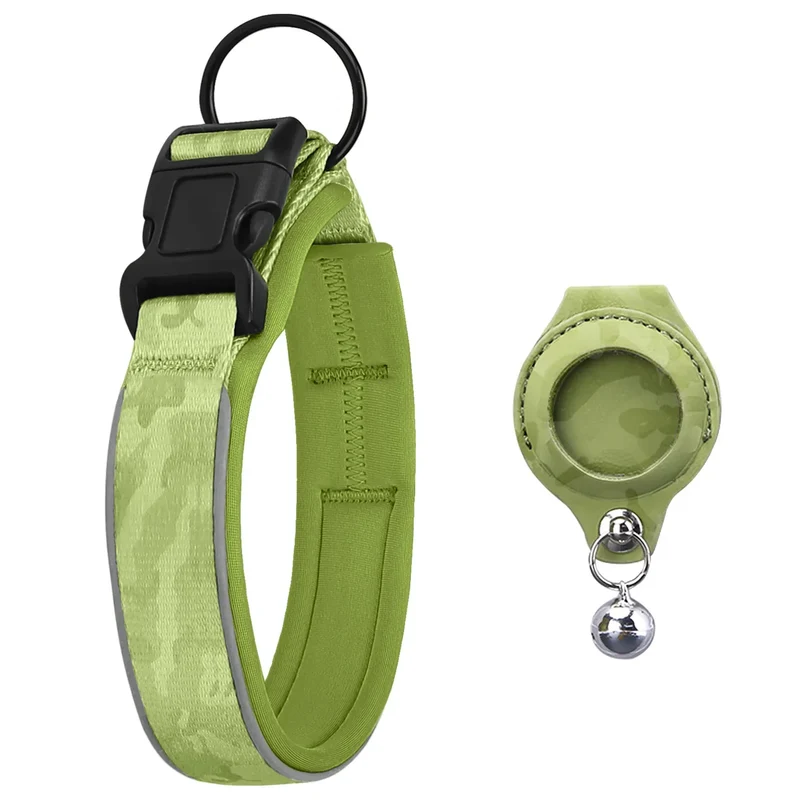 Anti-Lost Dog Accessories Airtag Dog Collar Pet Air TagTracker Protective Case for Dog Positioning Collar Collar Para Perro