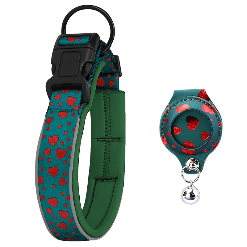 Anti-Lost Dog Accessories Airtag Dog Collar Pet Air TagTracker Protective Case for Dog Positioning Collar Collar Para Perro