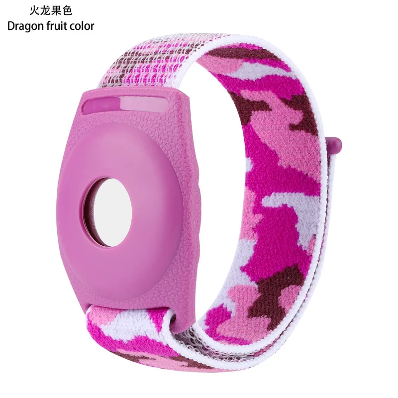 Applicable to Apple Airtag Tracker Protective Case Anti-Loss Alarm Device Protective Case Apple Locator Nylon Protective Case