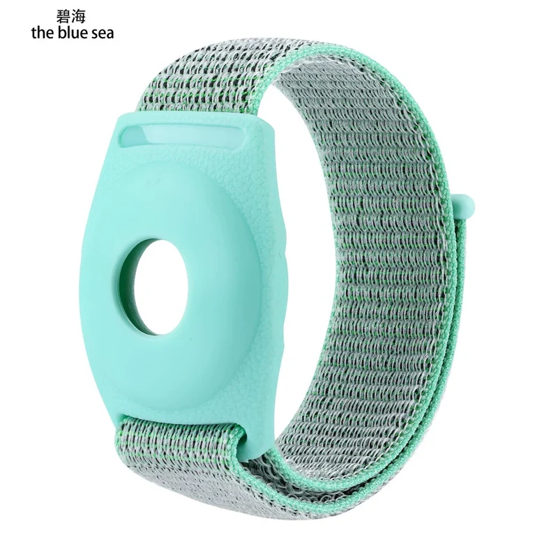 Applicable to Apple Airtag Tracker Protective Case Anti-Loss Alarm Device Protective Case Apple Locator Nylon Protective Case