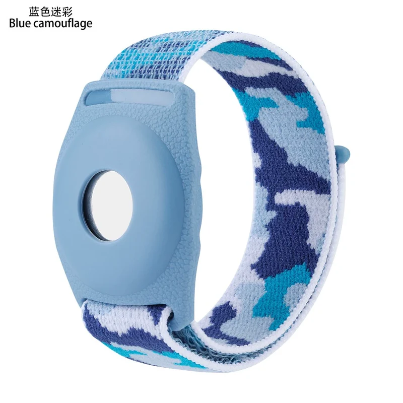 Applicable to Apple Airtag Tracker Protective Case Anti-Loss Alarm Device Protective Case Apple Locator Nylon Protective Case