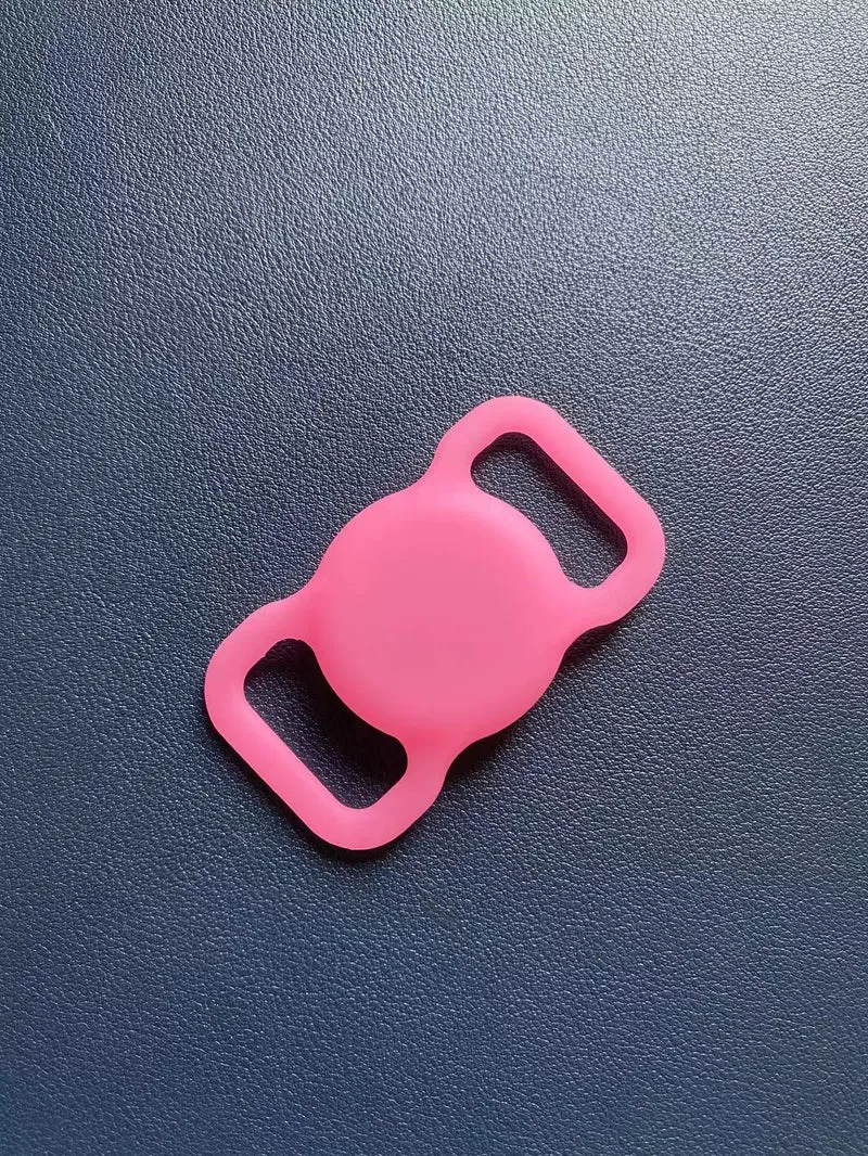 Pet Cat/Dog Airtag Tracker Collar Protective Cover Pet Collar Tracker Anti-Lost Silicone Protective Cover