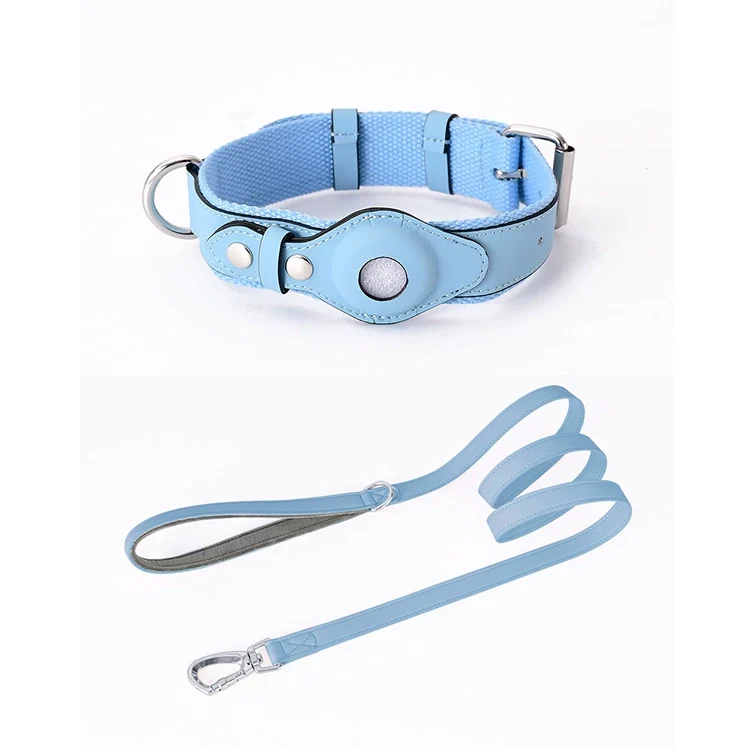 Airtag Dog Collar Large Dog Tracker Positioning Collar Huawei Hand Holding Rope Protective Case Apple Anti-Lost Collar
