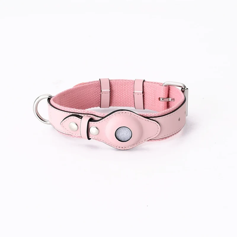Airtag Dog Collar Large Dog Tracker Positioning Collar Huawei Hand Holding Rope Protective Case Apple Anti-Lost Collar