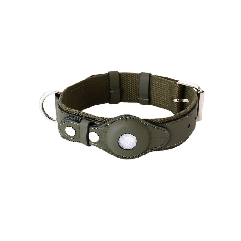 Airtag Dog Collar Large Dog Tracker Positioning Collar Huawei Hand Holding Rope Protective Case Apple Anti-Lost Collar