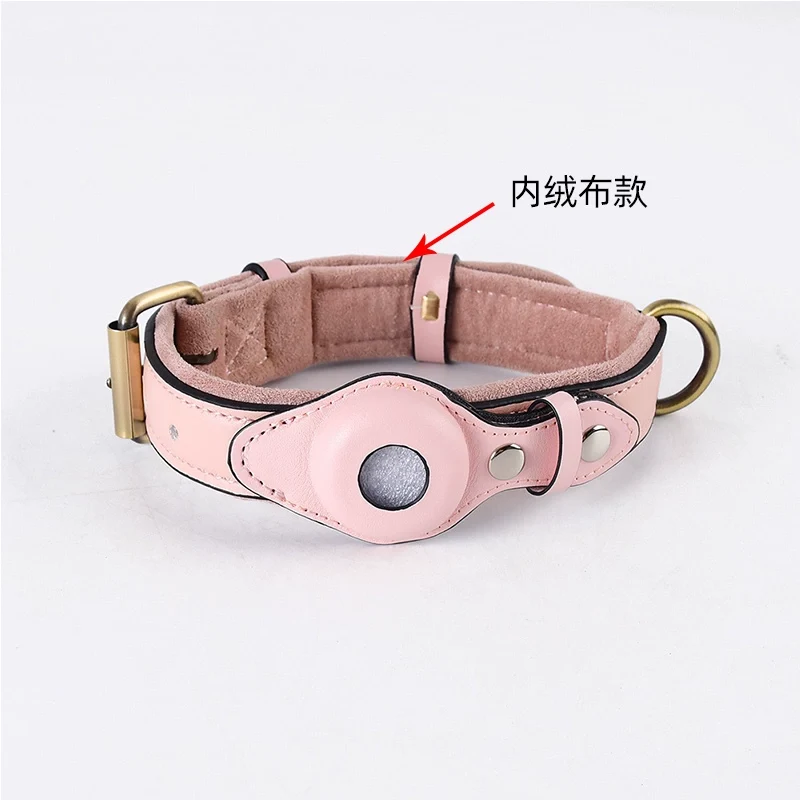 Airtag Dog Collar Large Dog Tracker Positioning Collar Huawei Hand Holding Rope Protective Case Apple Anti-Lost Collar