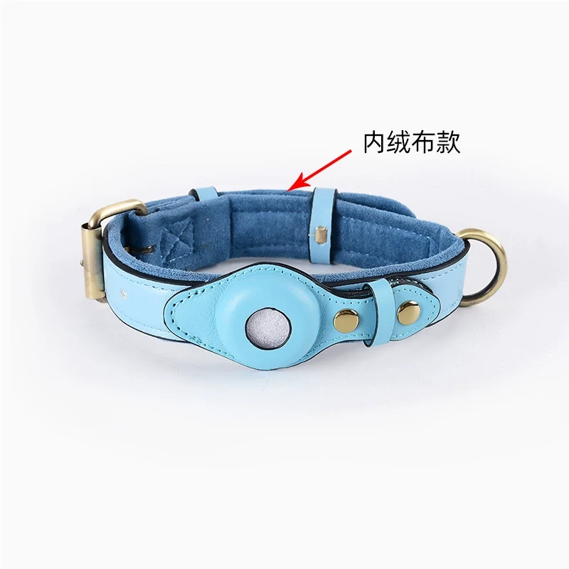 Airtag Dog Collar Large Dog Tracker Positioning Collar Huawei Hand Holding Rope Protective Case Apple Anti-Lost Collar