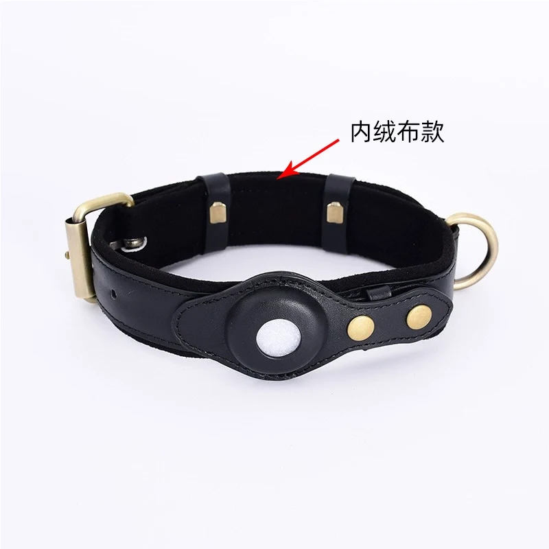 Airtag Dog Collar Large Dog Tracker Positioning Collar Huawei Hand Holding Rope Protective Case Apple Anti-Lost Collar