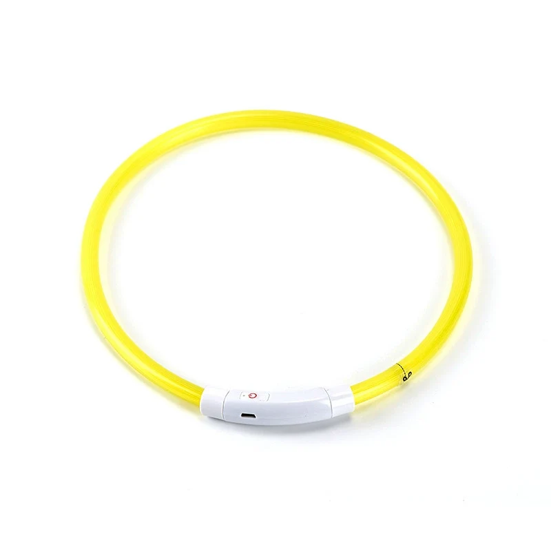 Dog Luminous Collar Night Walking Dog Luminous Night Light Big and Small Dogs Anti-Lost Charging Pet Collar Collar
