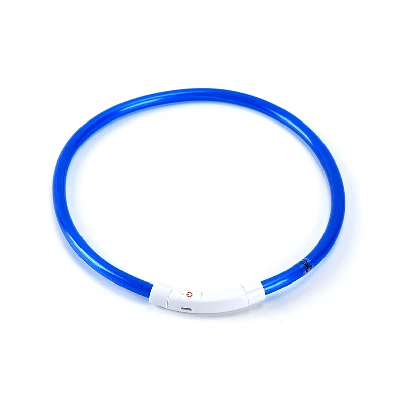 Dog Luminous Collar Night Walking Dog Luminous Night Light Big and Small Dogs Anti-Lost Charging Pet Collar Collar