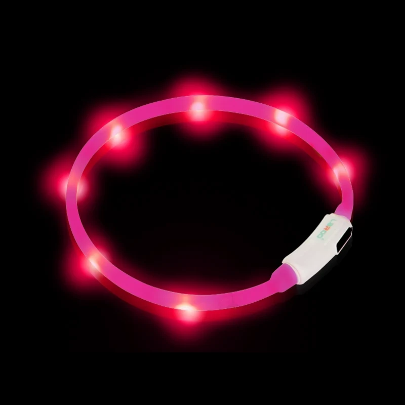 Laroo Leno F31 Dog Luminous Collar Night Walking Dog Anti-Lost Charging Large, Medium and Small Dogs Luminous Collar