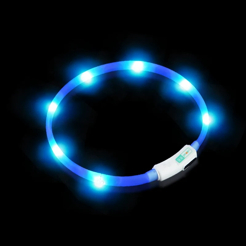 Laroo Leno F31 Dog Luminous Collar Night Walking Dog Anti-Lost Charging Large, Medium and Small Dogs Luminous Collar