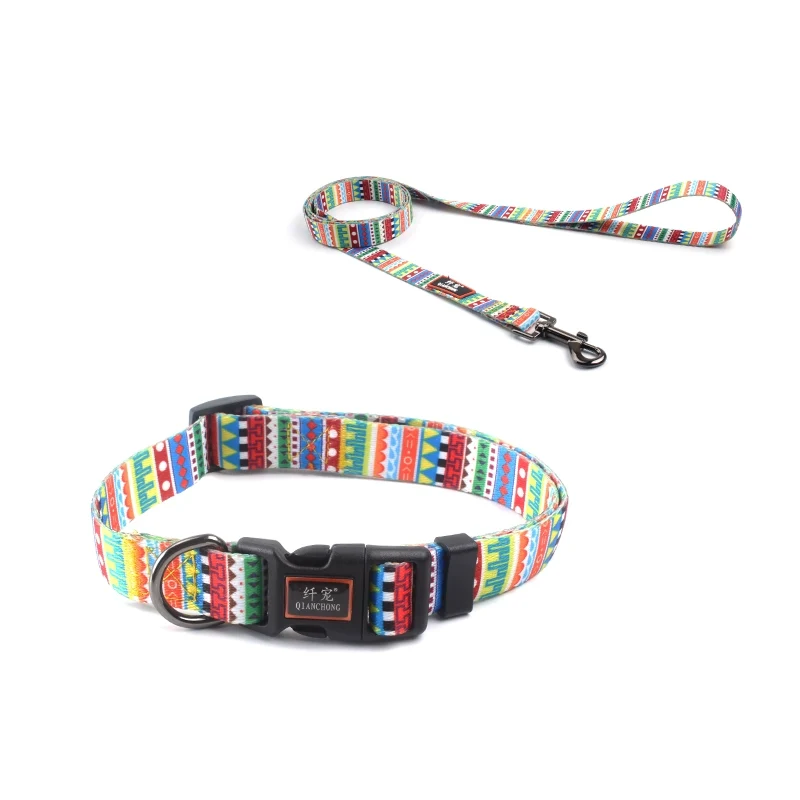 Fiber Pet Supplies Dog Collar Hand Holding Rope Teddy Dog Leash Jarre Aero Bull Corgi Small and Medium-Sized Dogs Dog Leash Traction Belt