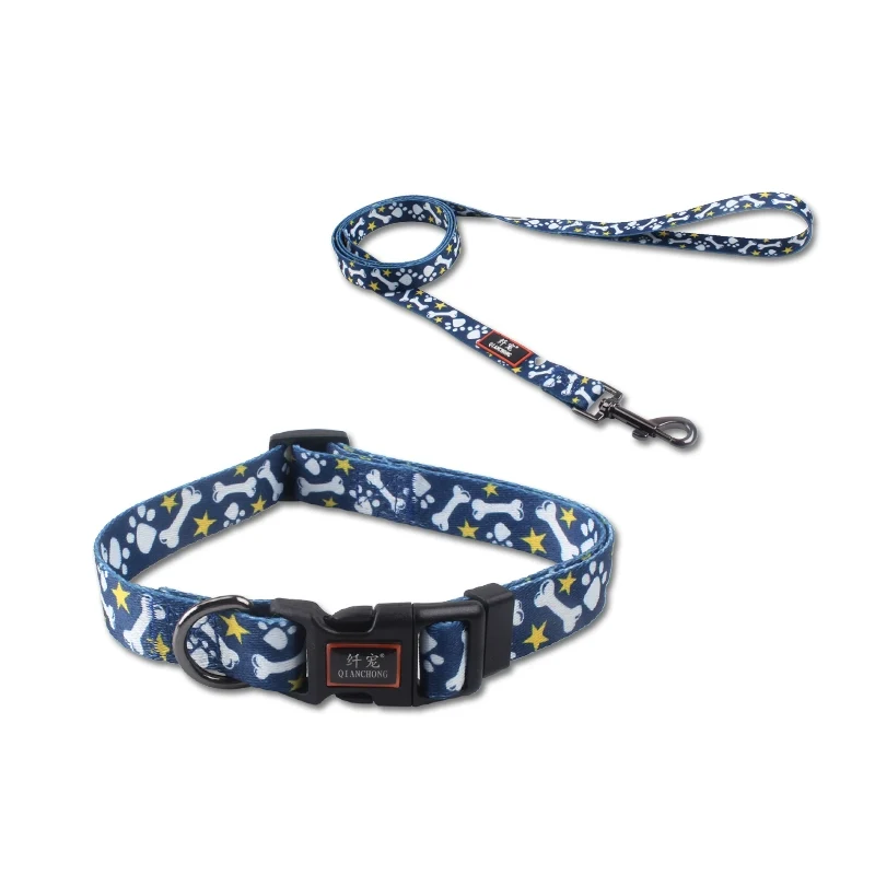 Fiber Pet Supplies Dog Collar Hand Holding Rope Teddy Dog Leash Jarre Aero Bull Corgi Small and Medium-Sized Dogs Dog Leash Traction Belt