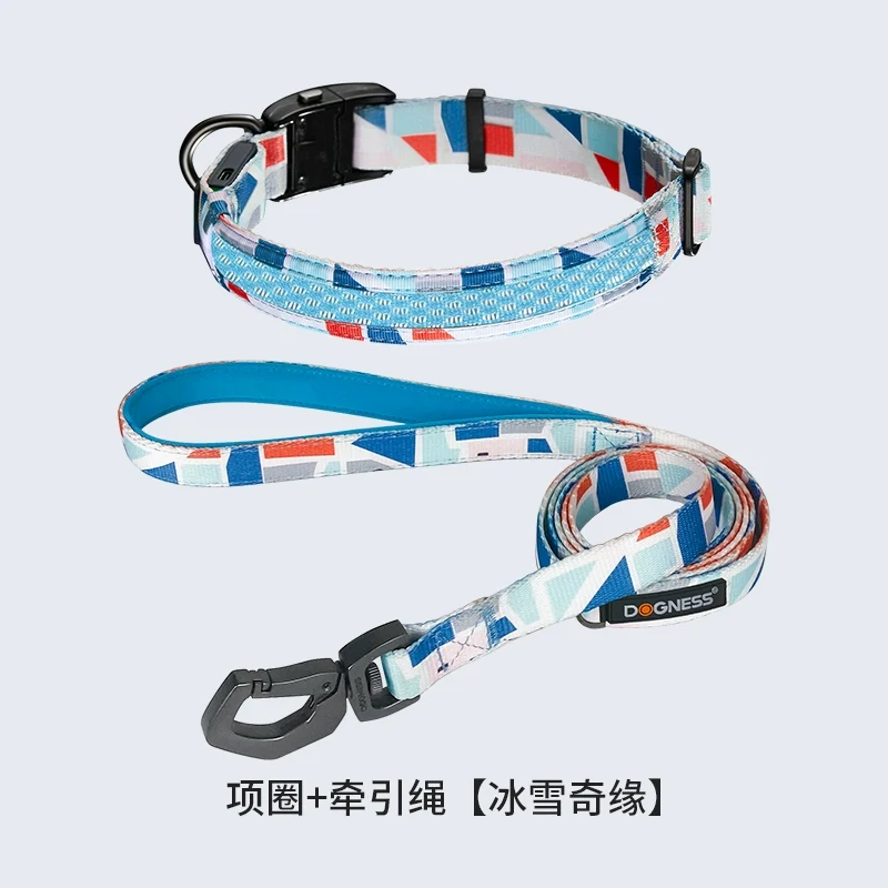 Donis Dog Hand Holding Rope Led Luminous Collar Collar Size Medium-Sized Dog Anti-off Anti-Lost Pet USB Charging