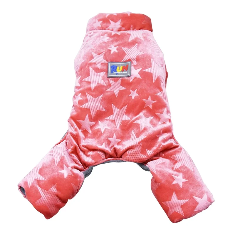 Winter Dog Clothes For Small Dogs Dog Jacket Thicken Warm Fleece Puppy Pet Coat Fur Hooded Jacket Jumpsuit Chihuahua Clothing