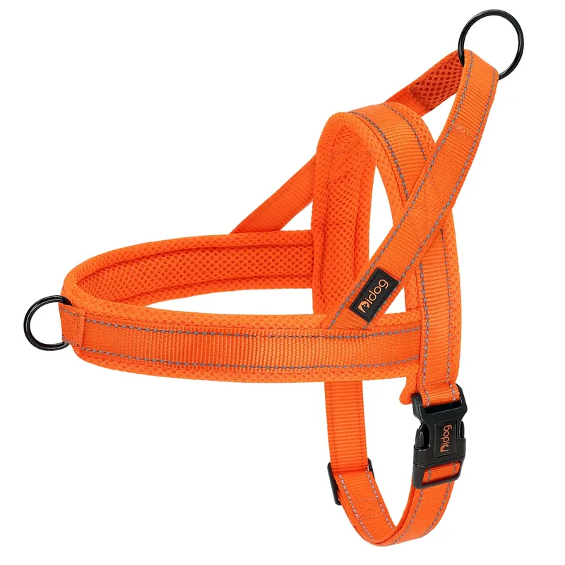 Warm Dog Harness Vest Winter Dog Harnesses Soft Padded Pet Training Harnesses Vests Adjustable For Small Large Dogs Bulldog Pug