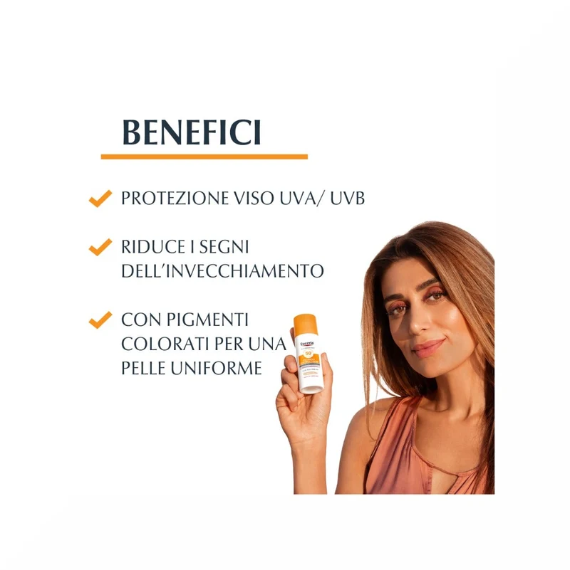 Eucerin Sun Photoaging ControlTinted Gel-Crème With SPF50+ Medium