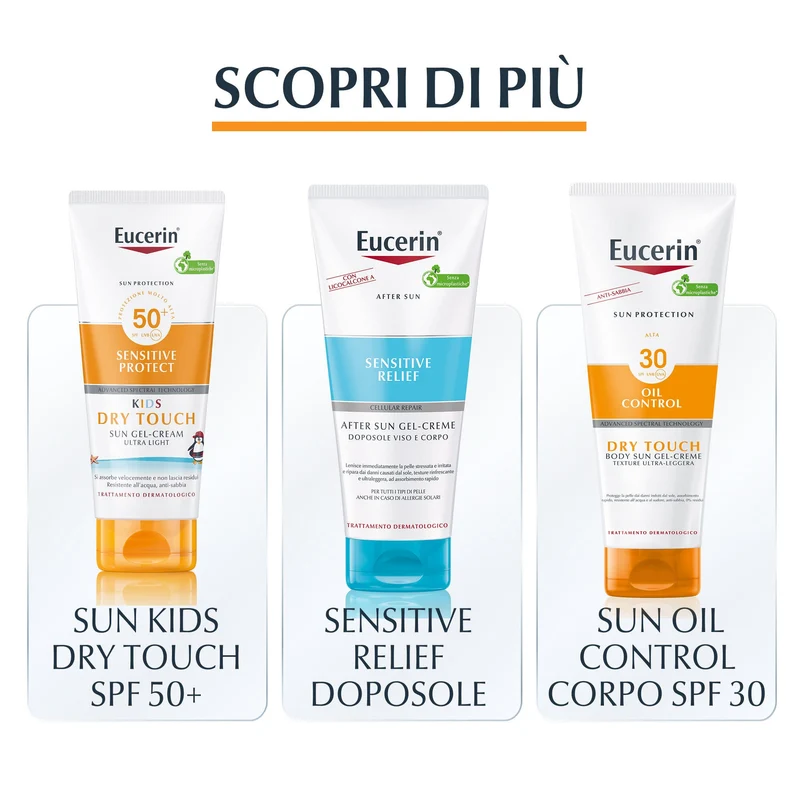 Eucerin Sun Oil Control Tinted Gel-Crème With SPF50+ Medium
