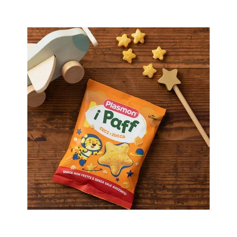 Plasmon Paff Stelline Ceci E Zucca 12M+ 15g