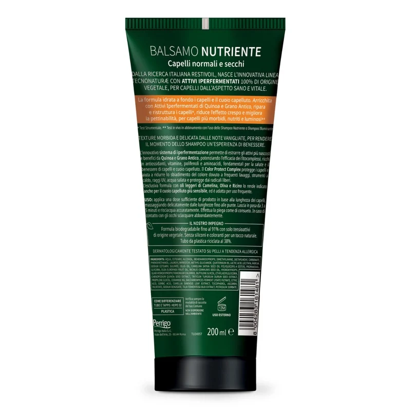 Restivoil Tecnonaturae Cereali Iperfermentati Balsamo Nutriente 200ml
