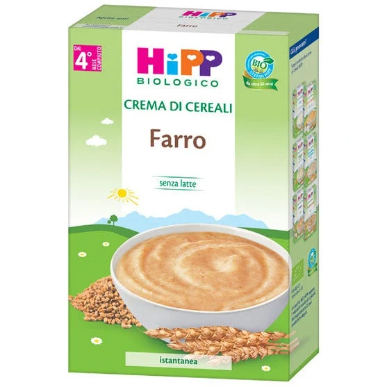 Hipp Bio Crema Di Cereali Farro 200g 4Mesi+