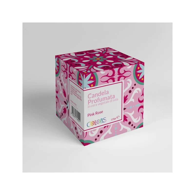 Le Maioliche Candela Pink 1 Pezzo
